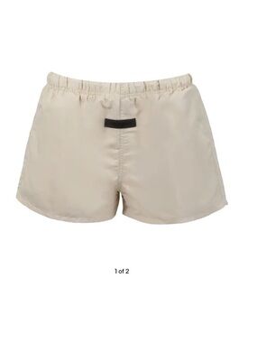 Fear of God Eggshell Running Shorts
